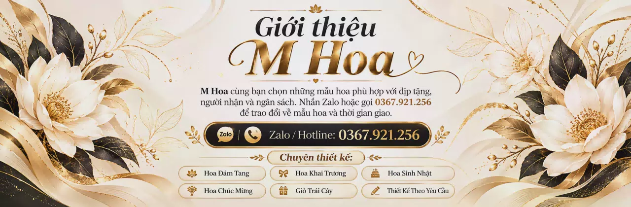 Ảnh bìa Shop hoa tươi Xã Long Thuận Tây Ninh - Thêm sắc hoa cho ngày vui